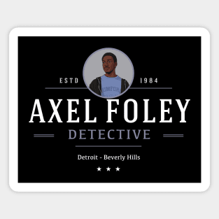 Axel Foley Detective Est. 1984 - Detroit / Beverly Hills Magnet